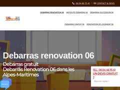 Debarras rénovation 06